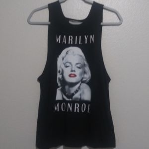 Marilyn Monroe Black Top Size XL
